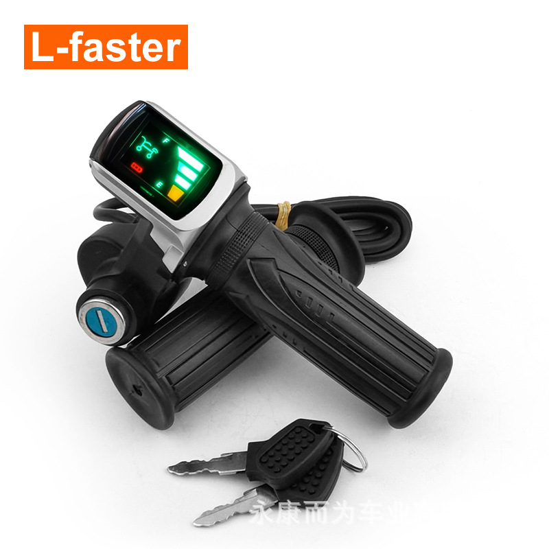 Electric Scooter - Acelerador de guidão para bicicleta elétrica