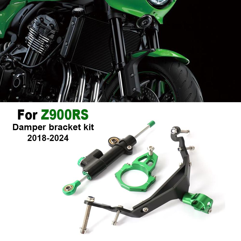 Steering Damper Stabilizer Kit Cnc - Acessórios para motocicleta, suporte amortecedor de
