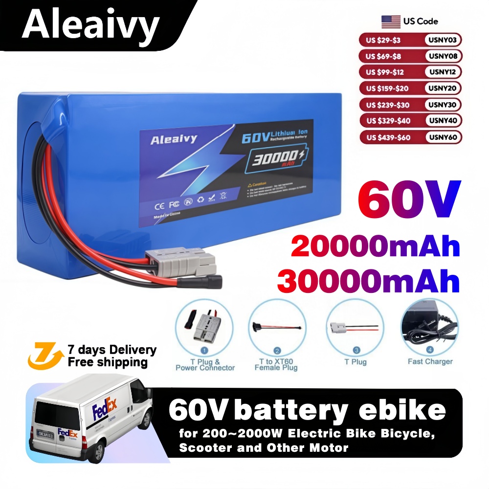 60V 30Ah 21700 Battery Pack - Navio dos eua 60v 20ah 30ah
