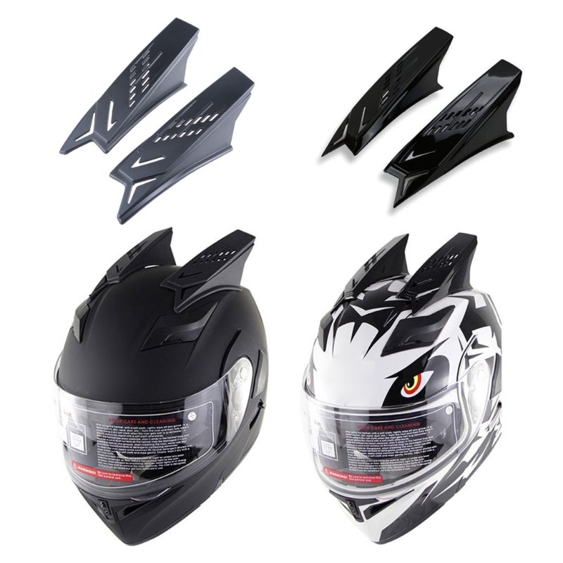 Scooter Helmet Set - 2x scootor dirt bike capacete chifre