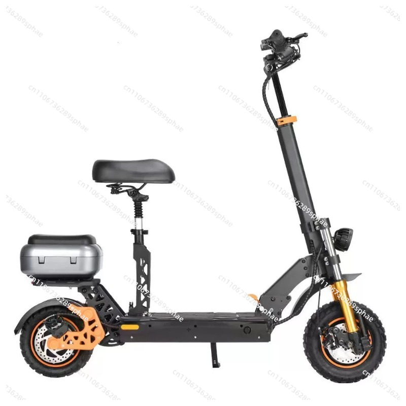 Folding Electric Scooter - Portátil 800W48V bateria de lítio dobrável