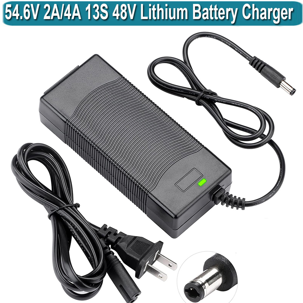 Electric Scooter Charger - Carregador de Bateria Li-Ion 48V 4A