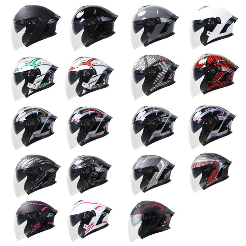 Capacete Aberto 715 para Motoc - Scooter Helmet Set avaliação e preço