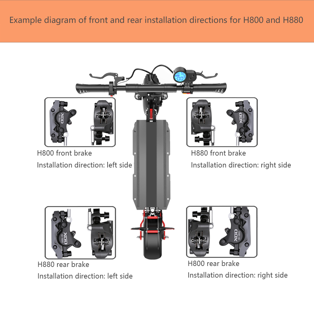 Freio a Disco Hidráulico para  - 72V 45A Dual Controller avaliação e preço
